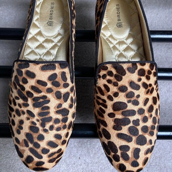 BIRDIES Women The Starling Calf Hair Flats - NEW NWOB - Picture 2 of 8